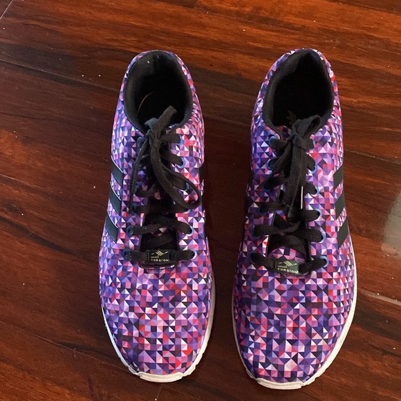 Adidas ZX Flux Prism  Multicolor Men Size  12 - Picture 2 of 6
